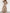 Rochie maxi cu imprimeu satin mocha  