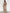 Rochie maxi cu imprimeu satin mocha  