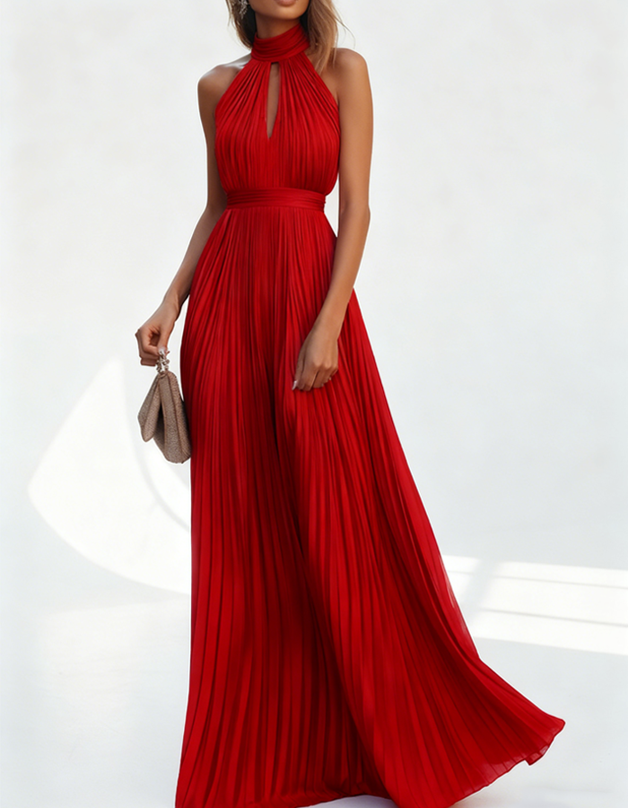 Rochie maxi formală fără spate, până la podea