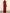 Robe maxi sans manches rouge à col en V  
