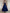 Blaues V-Ausschnitt Satin ärmelloses Maxikleid  