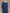 Abito lungo in chiffon blu profondo con scialle