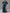 Aqua chiffon getailleerde taille split maxi-jurk