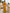Gelbes Maxikleid mit 3D-Blumen und Schlitz