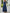 Maxikleid aus einfarbigem Satin mit Spitzenbesatz und 3D-Blumenverzierung