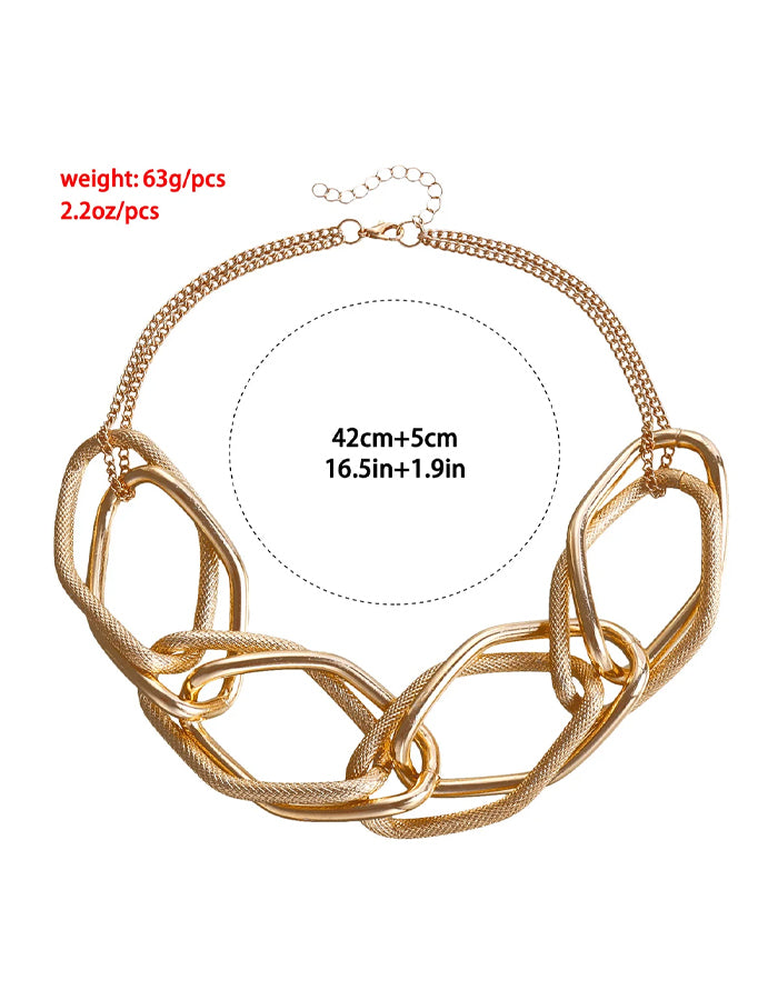 Geometric And Exaggerated Necklace