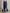 Vestido Maxi de Chiffon Azul Escuro com Estampa Floral e Decote em V