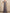 Abito lungo in chiffon grigio polvere con pizzo