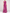 Vestido maxi de gasa rosa con estampado y corte en A