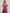 Robe longue en satin rose pâle à épaules dénudées  