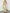 Maxi-jurk van chiffon met groene bloemenprint op gele basis en blote schouders