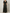 Black Gold-Stamped Chiffon Maxi Dress with Cinched Waist