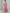 Robe midi à manches bouffantes et taille cintrée en mousseline rose