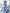 Dark Blue Chiffon Printed V-Neck Fitted Waist A-Line Maxi Dress
