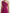 Maxikleid aus Chiffon in Rosarot mit schulterfreiem Schnitt, Schleife und Schlitz