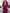 Rose-Pink Chiffon V-Neck Empire-Waist Fishtail Maxi Dress