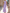 Hellviolettes Chiffon-Maxikleid mit Neckholder und tailliert