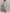 Lichtblauwe chiffon maxi-jurk met diepe V-hals, print en ruches