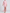 Chiffon maxi-jurk met hoge hals, pofmouwen en split