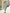 Eisblaues asymmetrisches Midi-Kleid aus Organza mit 3D-Rüschen und schulterfreiem Design