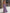 Lila Chiffon-Maxikleid mit Neckholder und Plisseefalten