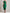Vestido midi verde satinado con un solo hombro asimétrico