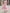 Einfarbiges Midikleid mit Aquarell-Pinkblumen