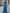 Graues Maxikleid aus Chiffon mit Neckholder und Rüschen