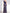 Navy Blue One-Shoulder Sequin & Floral Embroidered Maxi Dress