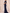 Maxikleid mit V-Ausschnitt aus marineblauem und silbernem Satin