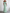 Mint Green Chiffon Off-Shoulder Slit Maxi Dress