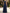 Navy Blue Sequin-Embroidered Chiffon Maxi Dress