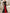 Maxikleid aus schwarzem und rotem Satin mit Farbblock und einer Schulter