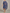 Vestido midi de gasa con capa, cuello redondo, azul polvoriento, diseño asimétrico alto-bajo