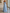 Light Blue Chiffon Off-Shoulder Floral Slit Maxi Dress