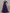 Dark Purple Tulle Off-the-Shoulder 3D Floral High Slit Maxi Dress
