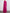 Magenta Chiffon Square Neck Flare Sleeve Maxi Dress