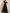 Chiffon V-Neck Sequined Waistband & High Slit Maxi Dress