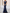 Navy Blue Mesh Floral Ruched Mermaid Maxi Dress
