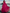 Fuchsia Strapless 3D Rose Chiffon A-Line Maxi Dress