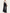 Two-Tone Black White Satin Bow Cape Stretch Flare Leg Jumpsuit