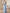 Hellblaues Chiffon-Maxikleid mit One-Shoulder-Träger und floraler 3D-Spitze