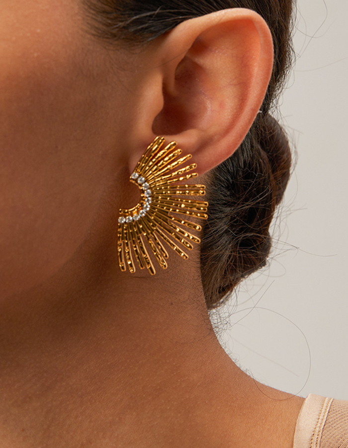 Boucles d'oreilles du secteur de la mode