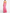 Pink Halter Off-The-Shoulder Ruffle Chiffon Maxi Formal Dress