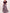 Cowl Neck Double Ruffle Sleeve 3D Flower Chiffon Maxi Dress