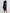 Rochie midi din satin și paiete, culoarea albastru marin, cu model floral roz