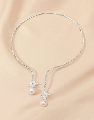 Elegant Pearl Clavicle Necklace