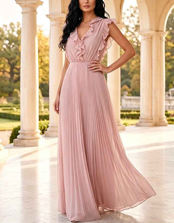 Navy Blue Off-the-Shoulder Ruched Satin A-Line Maxi Dress