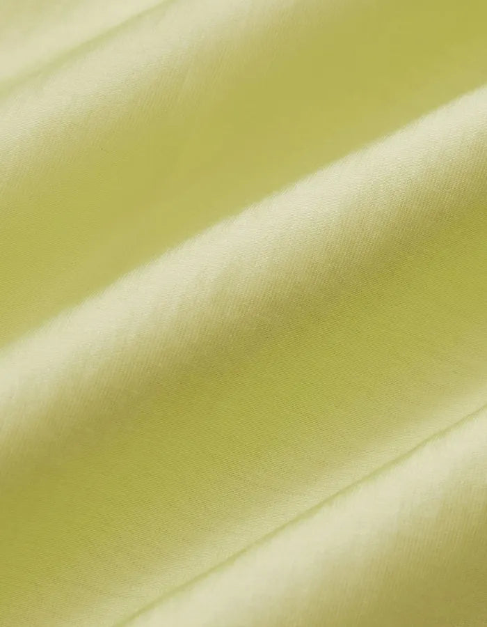 Robe maxi sans manches vert clair à col rond