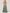 Green Chiffon Long A-Line Slit Bridesmaid Dress